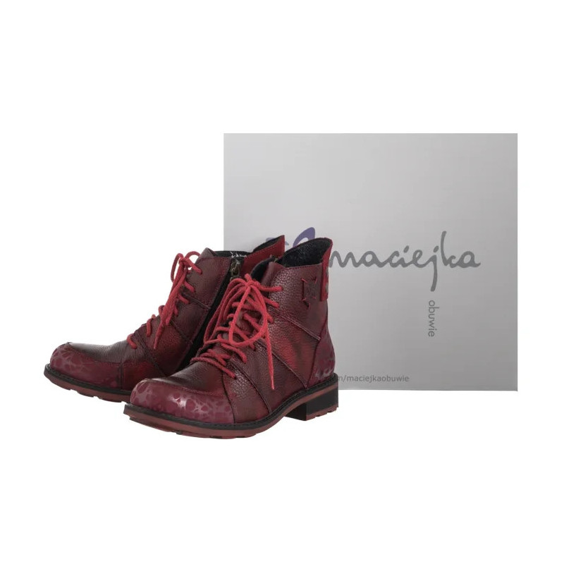Maciejka Czerwone 07047-08/00-8 (MA1412-a) batai