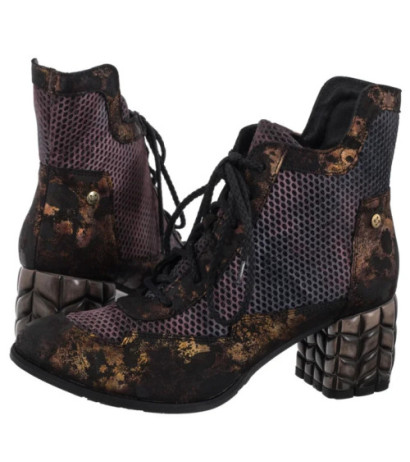 Maciejka Brąz+Bordo 06989-02/00-8 (MA1414-a) shoes