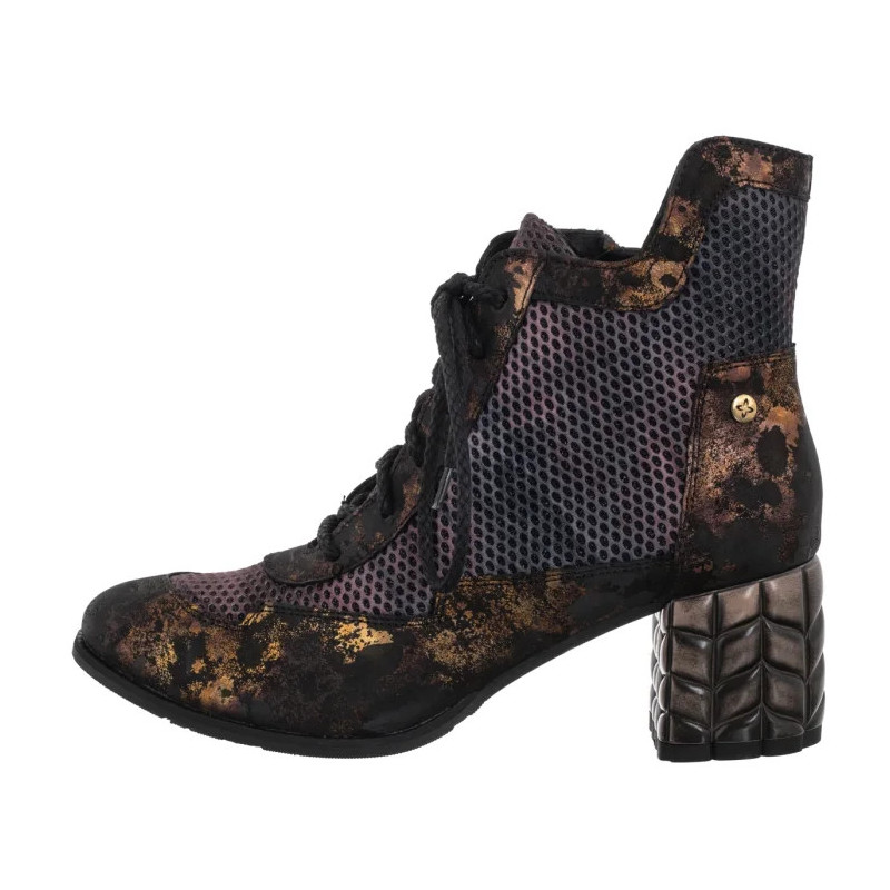 Maciejka Brąz+Bordo 06989-02/00-8 (MA1414-a) kurpes