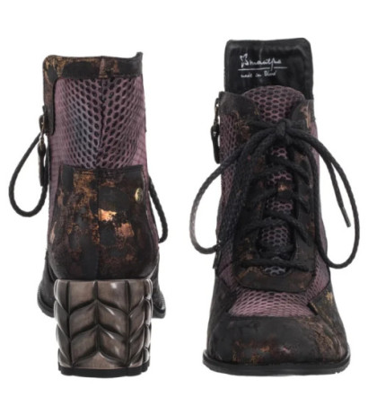 Maciejka Brąz+Bordo 06989-02/00-8 (MA1414-a) shoes