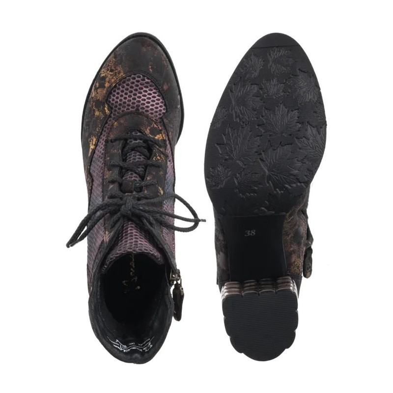 Maciejka Brąz+Bordo 06989-02/00-8 (MA1414-a) batai