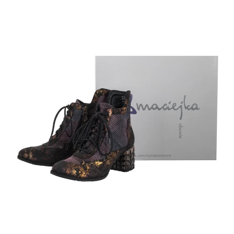 Maciejka Brąz+Bordo 06989-02/00-8 (MA1414-a) batai