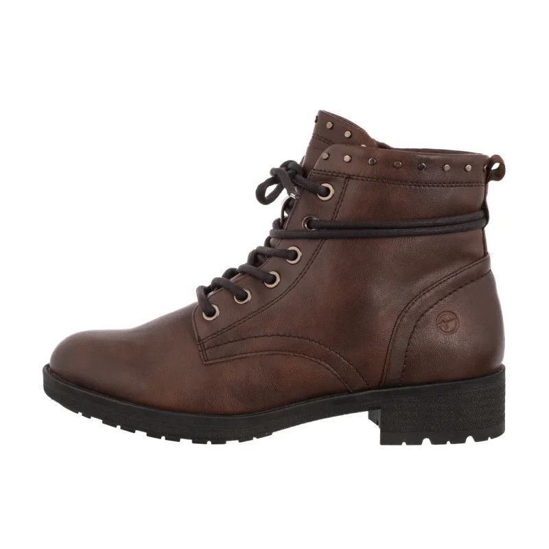 Tamaris Brązowe 1-25133-45 305 Cognac (TM561-a) kurpes