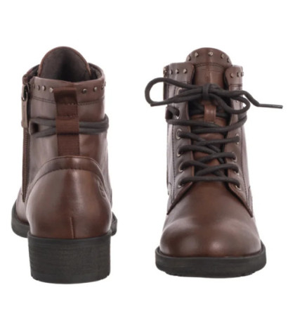 Tamaris Brązowe 1-25133-45 305 Cognac (TM561-a) kurpes