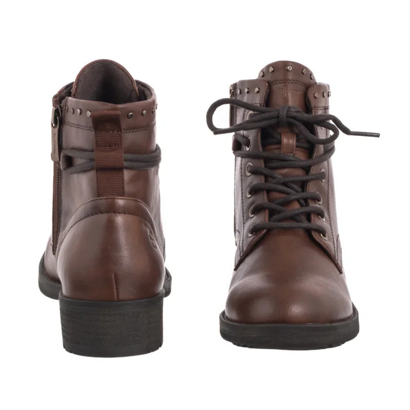 Tamaris Brązowe 1-25133-45 305 Cognac (TM561-a) batai