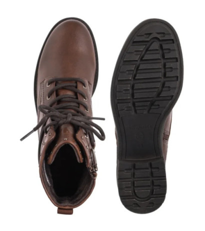 Tamaris Brązowe 1-25133-45 305 Cognac (TM561-a) kurpes