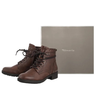 Tamaris Brązowe 1-25133-45 305 Cognac (TM561-a) shoes