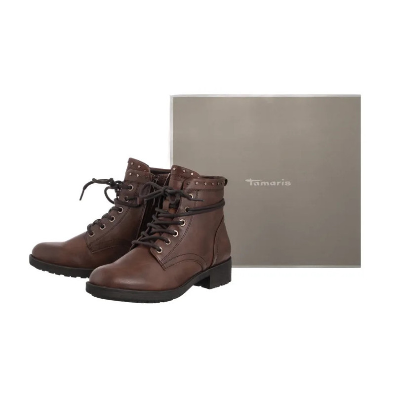 Tamaris Brązowe 1-25133-45 305 Cognac (TM561-a) shoes
