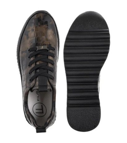 Filippo Brązowe DP7284/25 BR (FO188-a) sportiniai bateliai