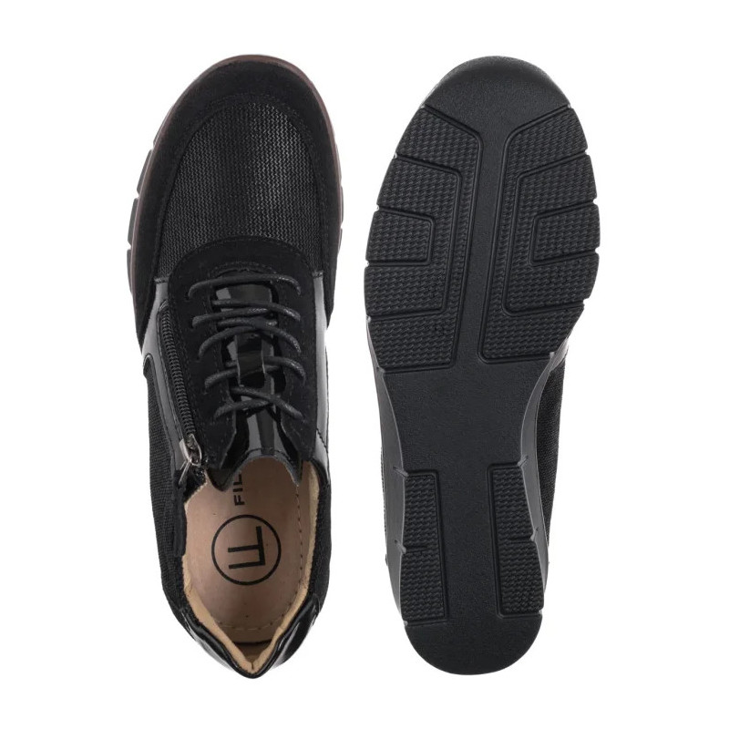 Filippo Czarne DP4912/25 BK (FO190-a) shoes