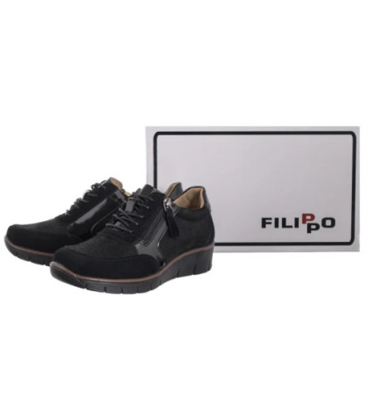 Filippo Czarne DP4912/25 BK (FO190-a) shoes