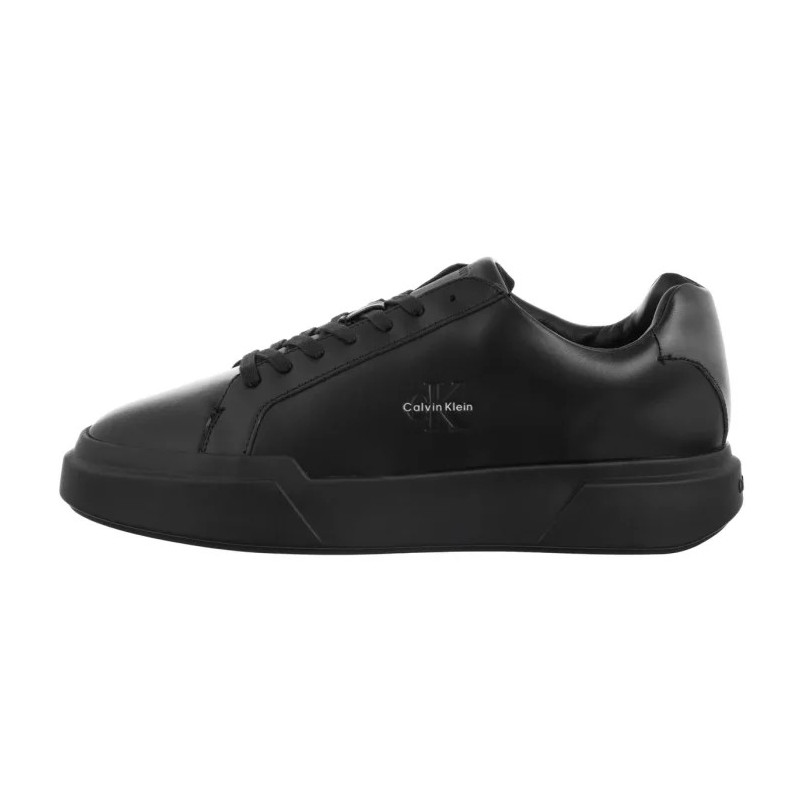 Calvin Klein Chunky Cupsole Laceup Lth Triple Black YM0YM01344 0GJ (CK690-a) sportiniai bateliai