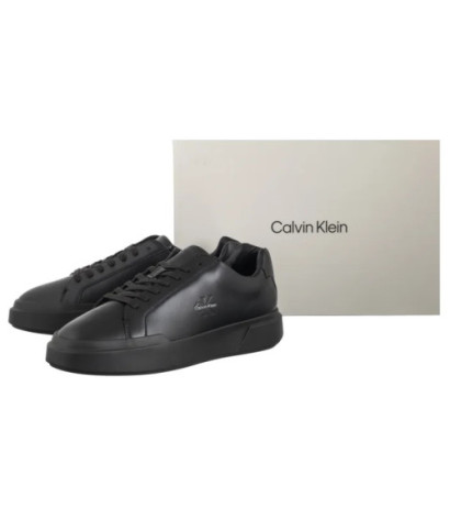 Calvin Klein Chunky Cupsole Laceup Lth Triple Black YM0YM01344 0GJ (CK690-a) sportiniai bateliai