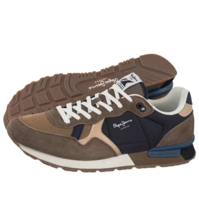 Pepe Jeans Brit Colors Mink Beige PMS400004 872 (PE57-a) bėgimo bateliai
