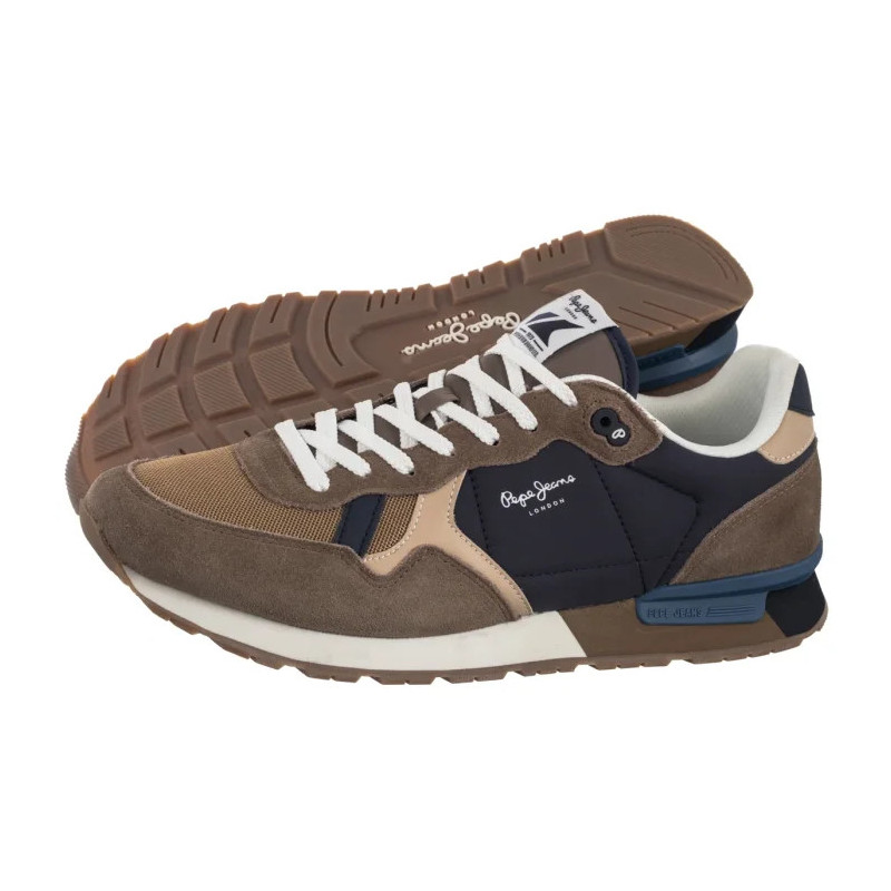 Pepe Jeans Brit Colors Mink Beige PMS400004 872 (PE57-a) bėgimo bateliai