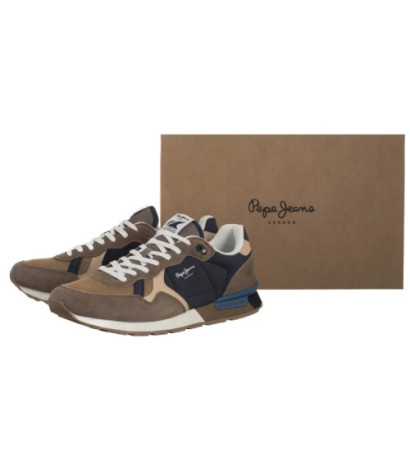 Pepe Jeans Brit Colors Mink Beige PMS400004 872 (PE57-a) bėgimo bateliai