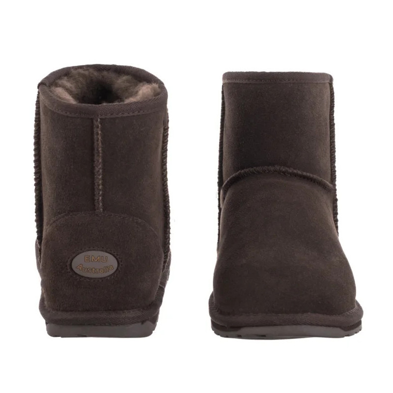 EMU Australia Wallaby Mini Teens WR Chocolate T10103 (EM473-f) shoes