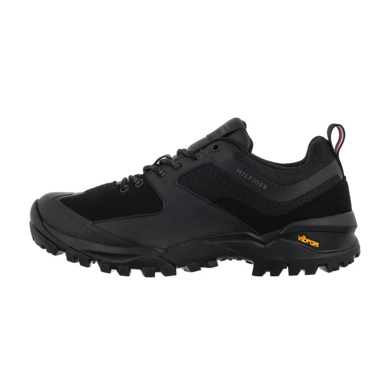 Tommy Hilfiger VIbram Low Runner Tech Black FM0FM05657 BDS (TH1400-a) sporta apavi