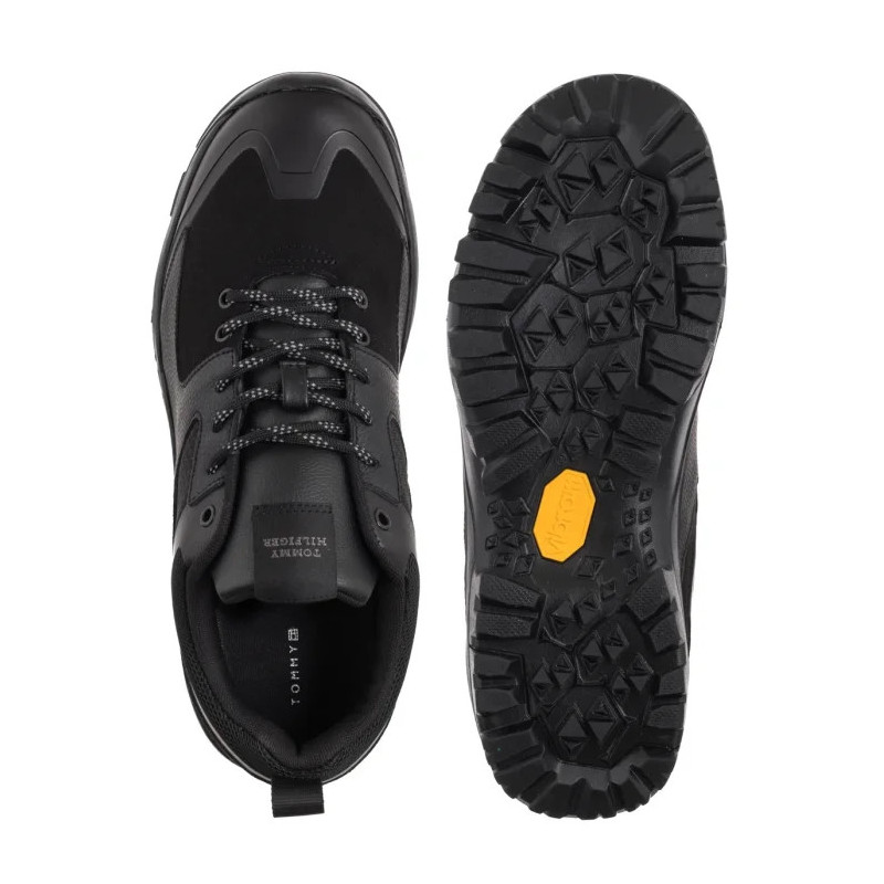 Tommy Hilfiger VIbram Low Runner Tech Black FM0FM05657 BDS (TH1400-a) sporta apavi