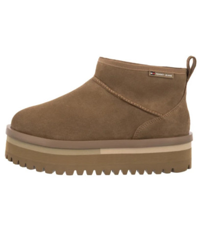 Tommy Hilfiger TJW Flatform Snow Boot Suede Bronze Twist EN0EN02841 RBH (TH1401-a) kingad