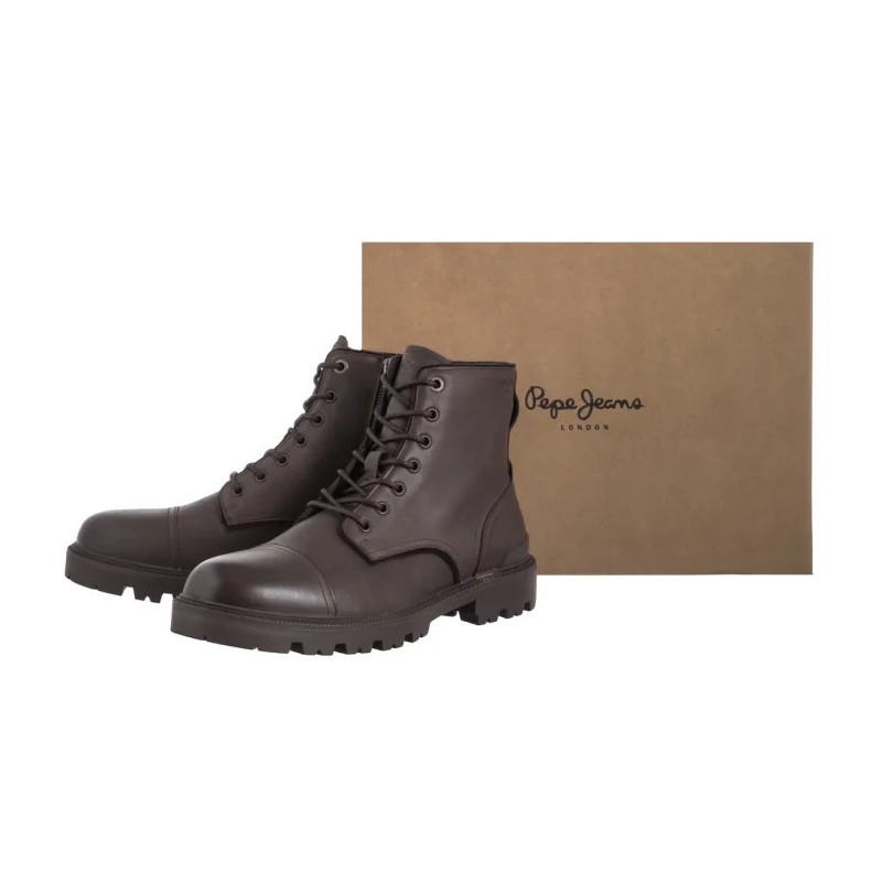 Pepe Jeans Ryan Brit Dark Brown PMS500002 898 (PE65-a) pārgājienu zābaki