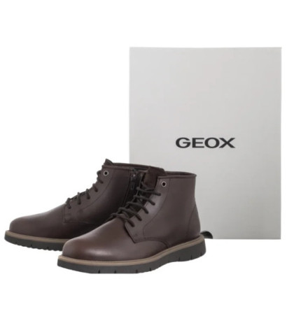 Geox U Pove Dk Brown U56M7B 000FF C6006 (GE238-a) boots