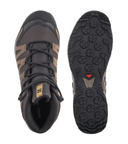 Salomon X-Adventure Recon Mid GTX Asphalt/Falcon/Coyote Brown 478145 (SO12-a) apavi