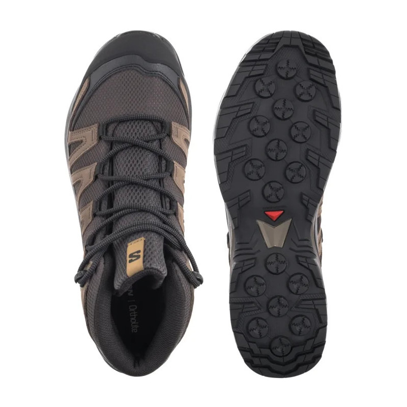 Salomon X-Adventure Recon Mid GTX Asphalt/Falcon/Coyote Brown 478145 (SO12-a) apavi