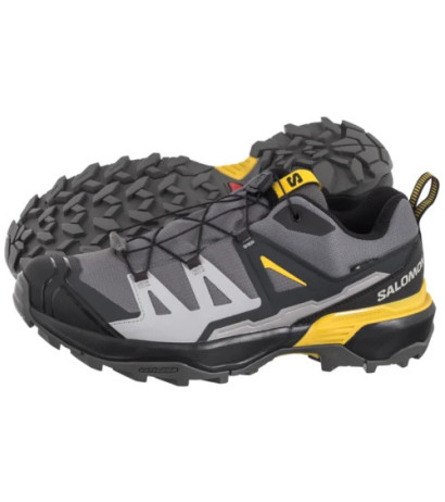 Salomon X Ultra 360 GTX Castlerock/Black/Spicy Mustard 477403 (SO21-a) batai
