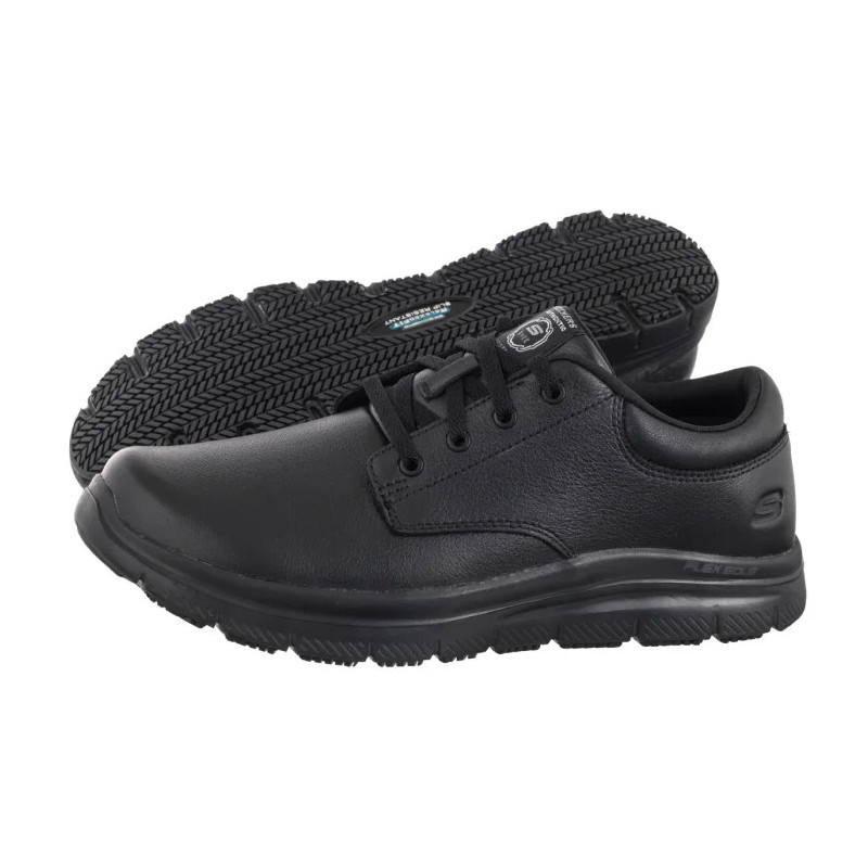 Skechers Work Flex Advantage Black 77513EC/BLK (SK272-a) sporta apavi