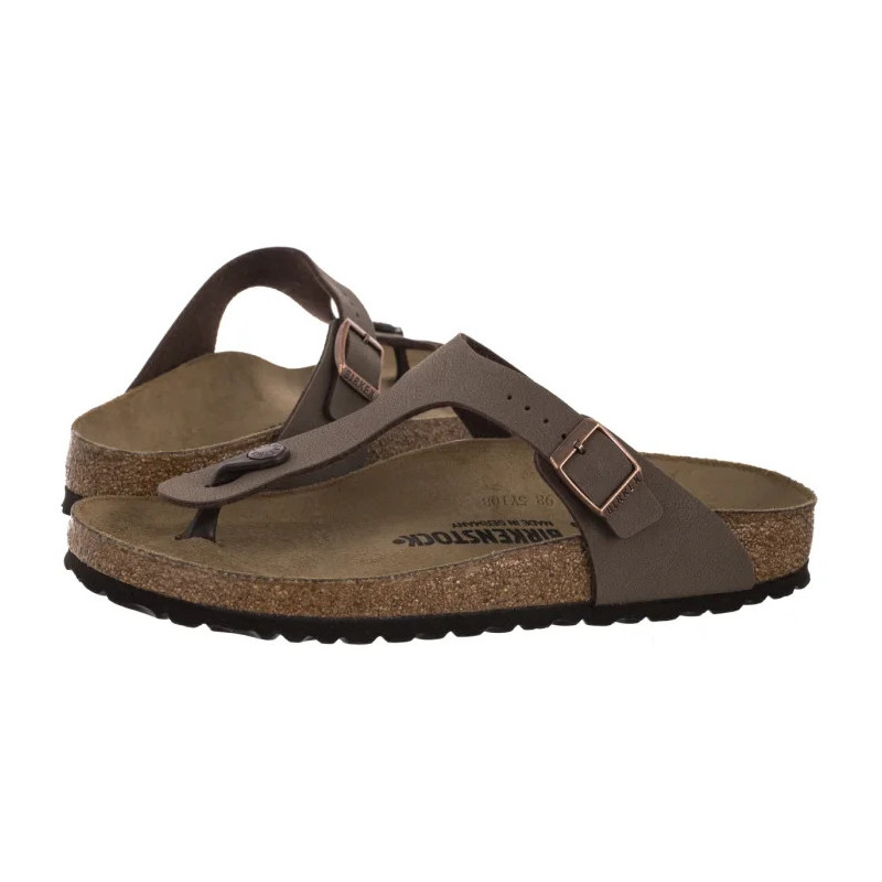 Birkenstock Gizeh BS Nubuk Stone 043391 (BK29-c) kingad