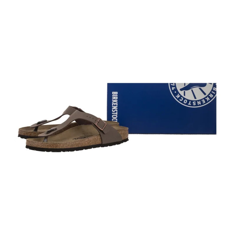 Birkenstock Gizeh BS Nubuk Stone 043391 (BK29-c) apavi