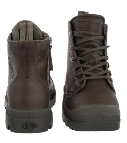 Palladium Pampa Zip Lth Ess Dusky Green 76888-308-M (PA64-e) boots