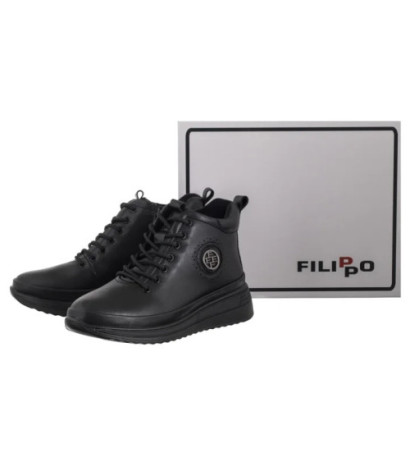 Filippo Czarne DBT4215/25 BK BK (FO199-b) batai