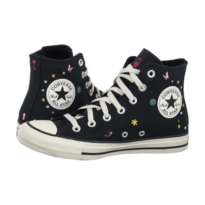 Converse CTAS Hi Black/Cliffside Rose A15508C (CO811-a) shoes
