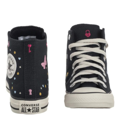 Converse CTAS Hi Black/Cliffside Rose A15508C (CO811-a) apavi