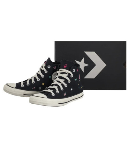 Converse CTAS Hi Black/Cliffside Rose A15508C (CO811-a) shoes