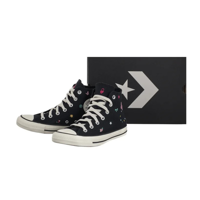 Converse CTAS Hi Black/Cliffside Rose A15508C (CO811-a) shoes