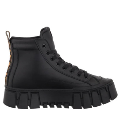 Tommy Hilfiger Tjw Vulc Flatform Leopard Black EN0EN02858 BDS (TH1402-b) batai