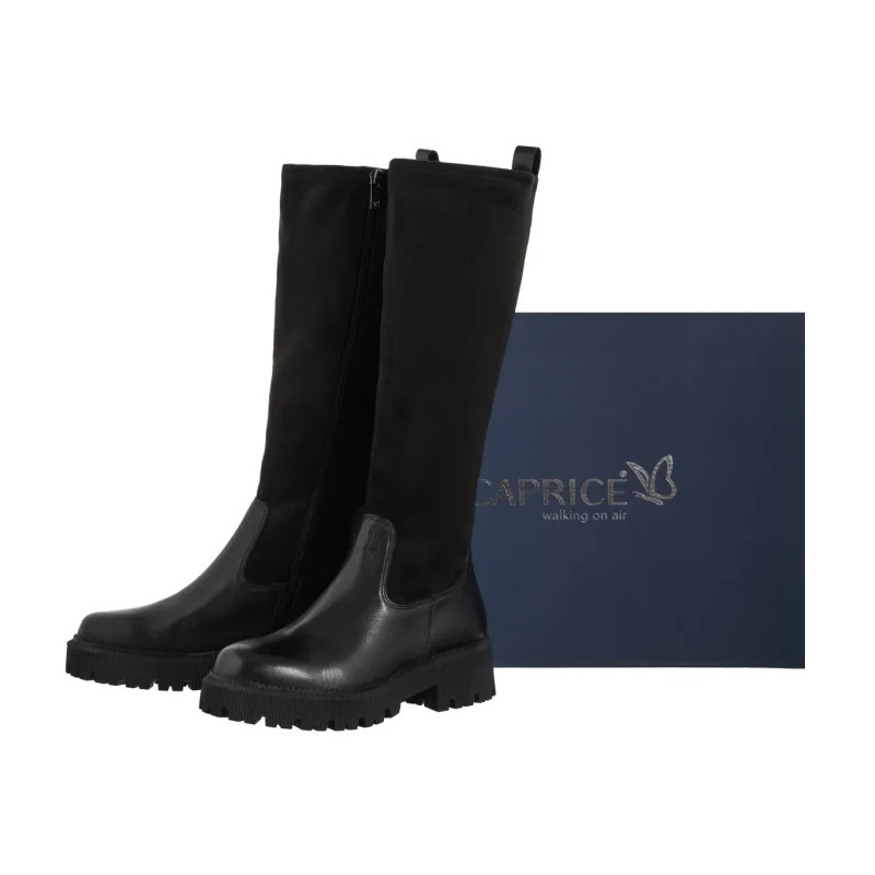 Caprice Czarne 2-26509-43 019 Black Comb (CP449-a) zābaki