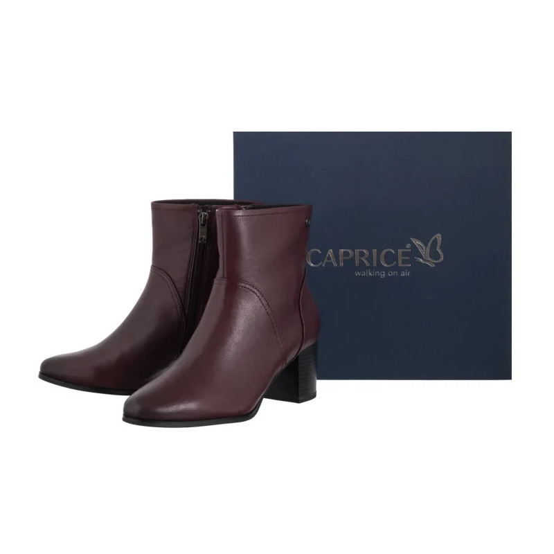 Caprice Bordowe 9-25306-45 540 Bordeaux Nappa (CP450-a) shoes