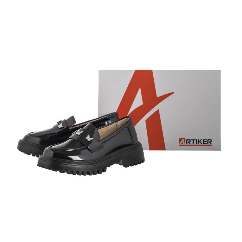 Artiker Czarne 55C1114 (AR178-a) shoes