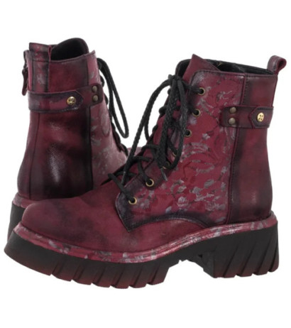 Maciejka Bordowe 07071-23/00-8 (MA1416-b) kurpes