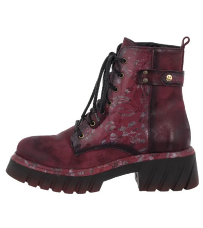 Maciejka Bordowe 07071-23/00-8 (MA1416-b) shoes