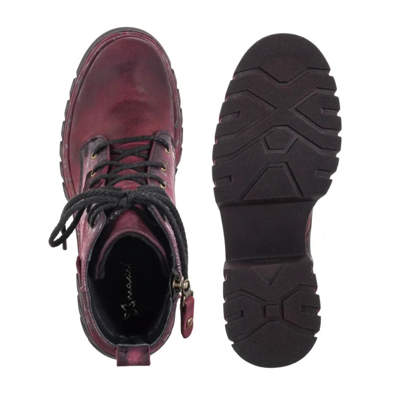 Maciejka Bordowe 07071-23/00-8 (MA1416-b) kurpes