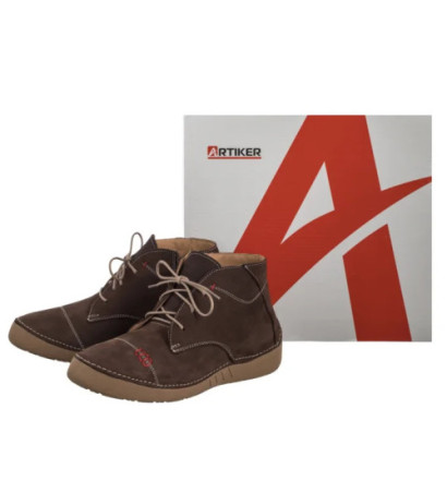 Artiker Brązowe 57C2117 (AR180-a) shoes