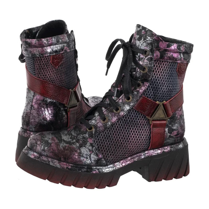 Maciejka Bordowe 07072-23/00-8 (MA1419-a) shoes