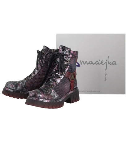 Maciejka Bordowe 07072-23/00-8 (MA1419-a) kurpes