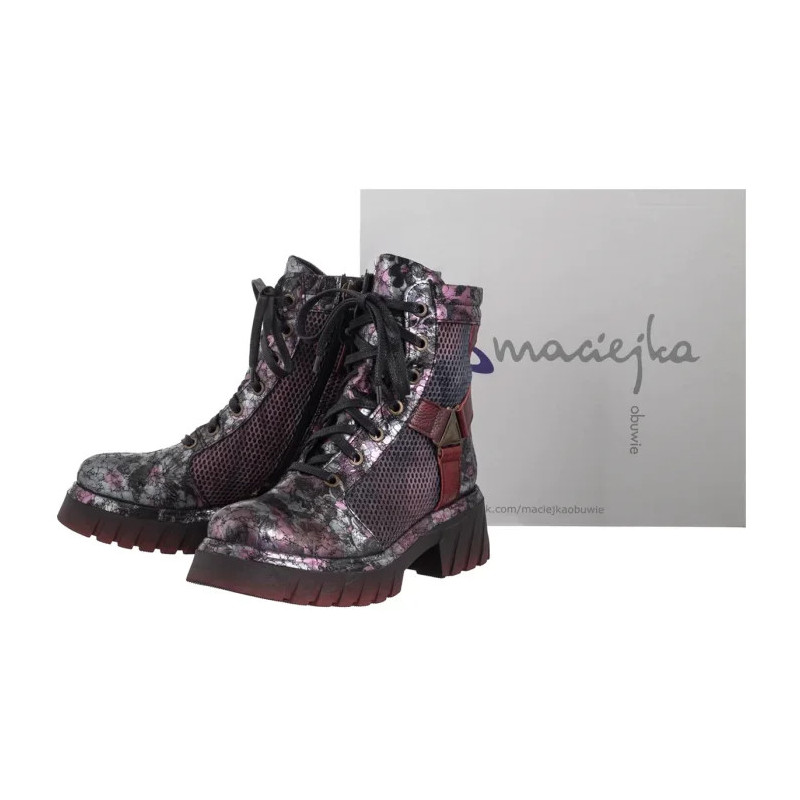 Maciejka Bordowe 07072-23/00-8 (MA1419-a) kurpes