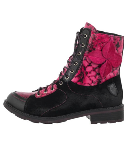 Maciejka Bordo+Czarne 07004-23/00-8 (MA1418-b) shoes